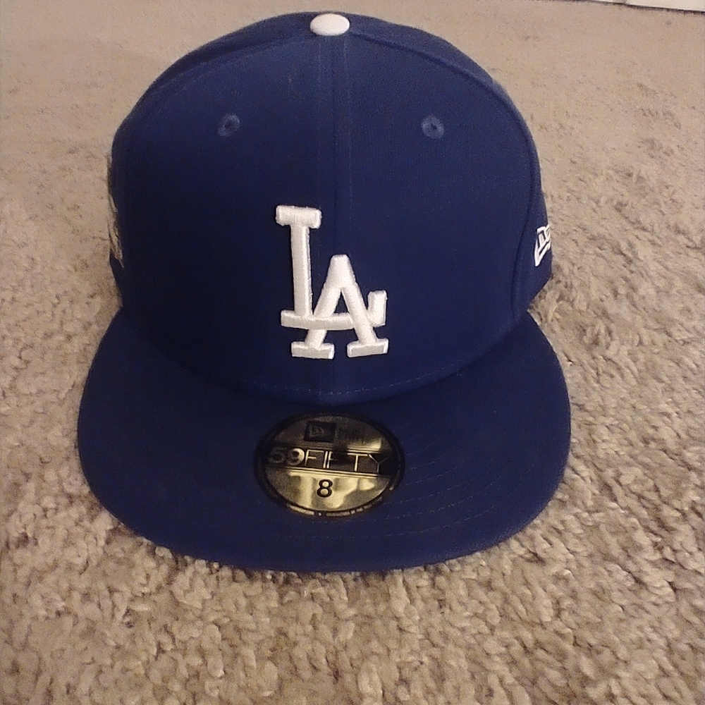 New Era 59Fifty Los Angeles Dodgers MLB Hat size:8 color:Dodgers Blue